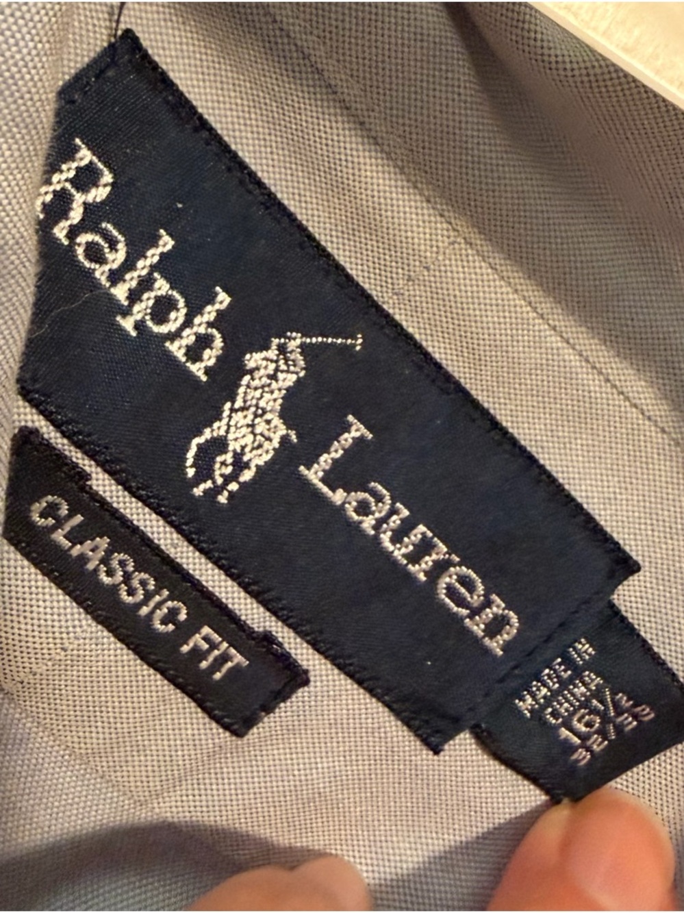 Ralph Lauren & Banana Rep Light Blue Button-Down 2 Dress Shirts - Polo Logo - Picture 3 of 10
